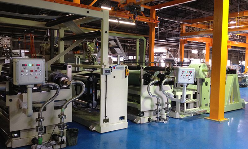 Extrusion Coating Laminating Line Woven Fabric